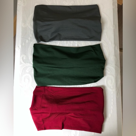 NEW Wide Knotted Stretch 3 Headband Set - Picture 2 of 6